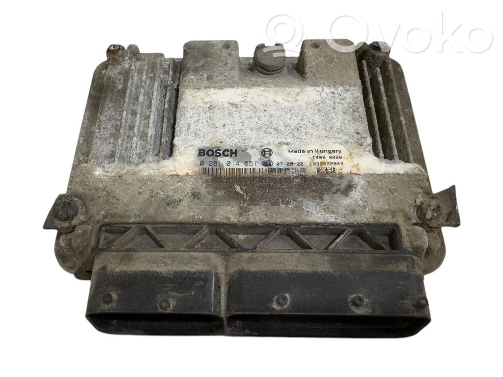 Saab 9-3 Ver2 Variklio valdymo blokas 