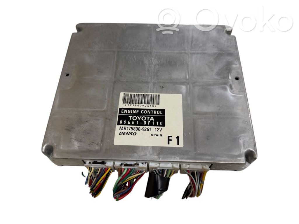 Engine control unit/module   896610F110,MB1758009261