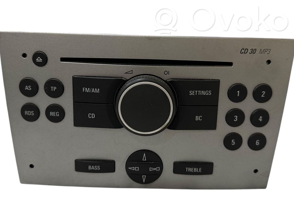 Opel Meriva A Unidad delantera de radio/CD/DVD/GPS 