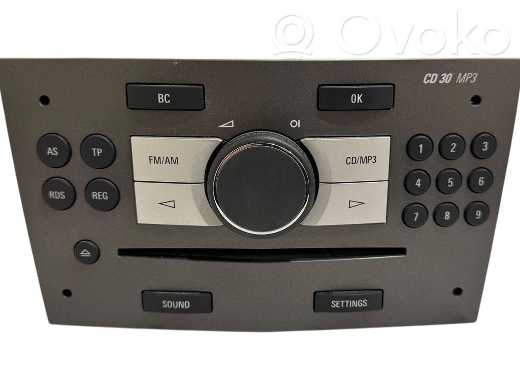 Opel Zafira B Radio/CD/DVD/GPS head unit 