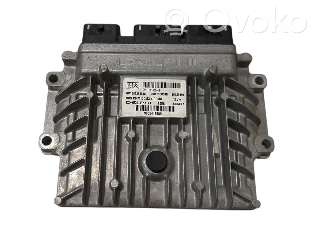 Peugeot 308 Engine control unit/module 