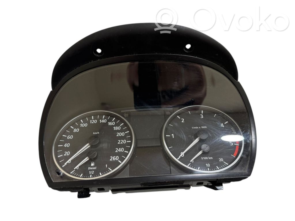 BMW 3 E90 E91 Tachimetro (quadro strumenti) 