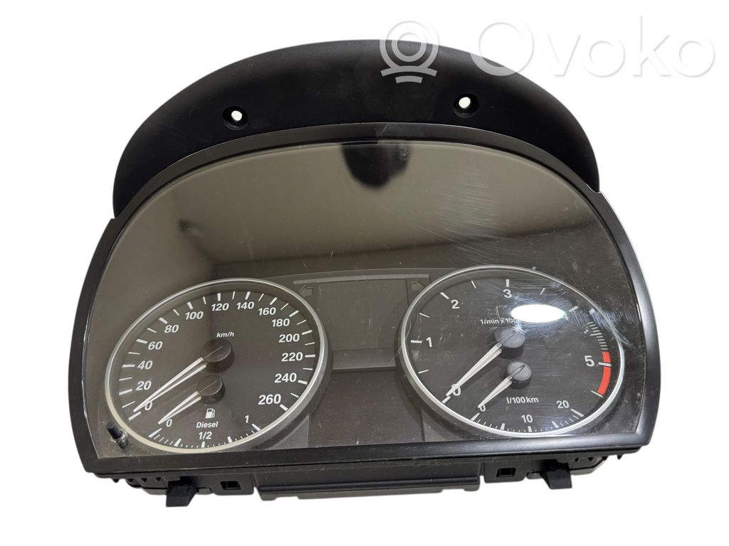 BMW 3 E90 E91 Speedometer (instrument cluster) 
