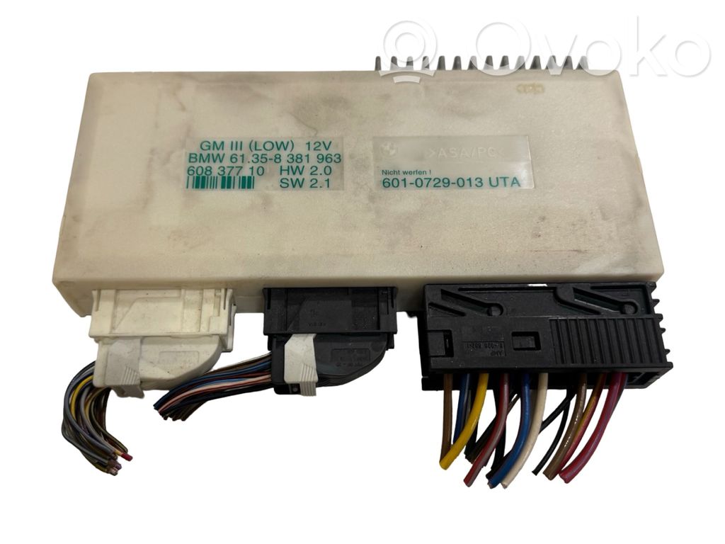 Comfort/convenience module   61358381963,60837710,6010729013UTA