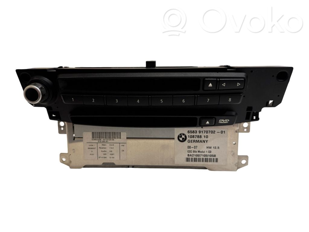BMW 5 E60 E61 Panel / Radioodtwarzacz CD/DVD/GPS 