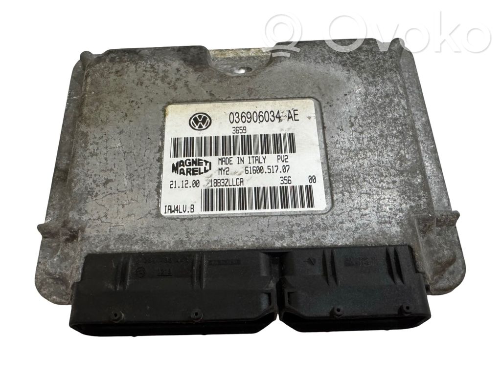 Skoda Fabia Mk1 (6Y) Engine control unit/module 
