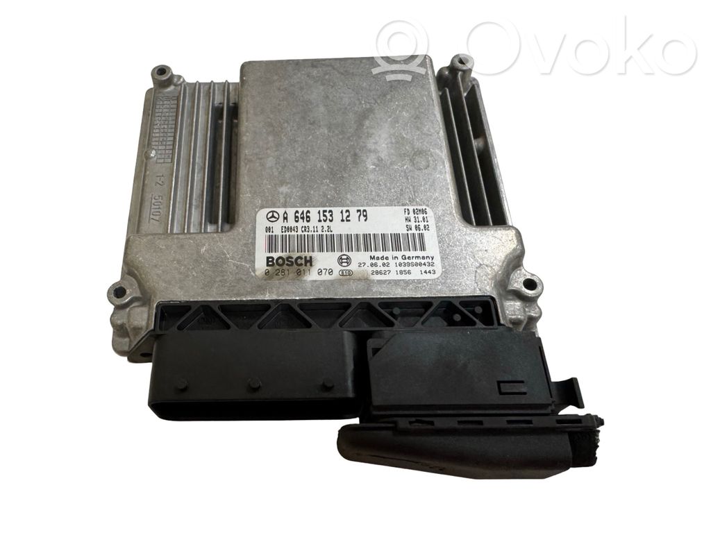 Engine control unit/module   A6461531279,0281011070,1039S00432