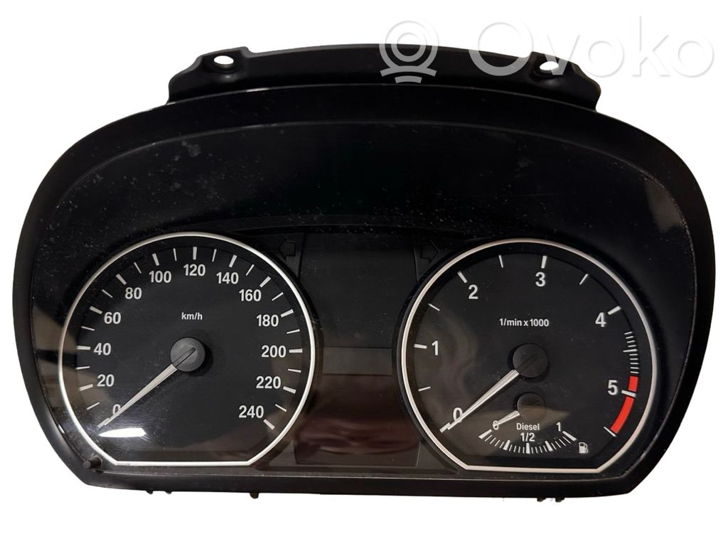 BMW 1 E81 E87 Speedometer (instrument cluster) 