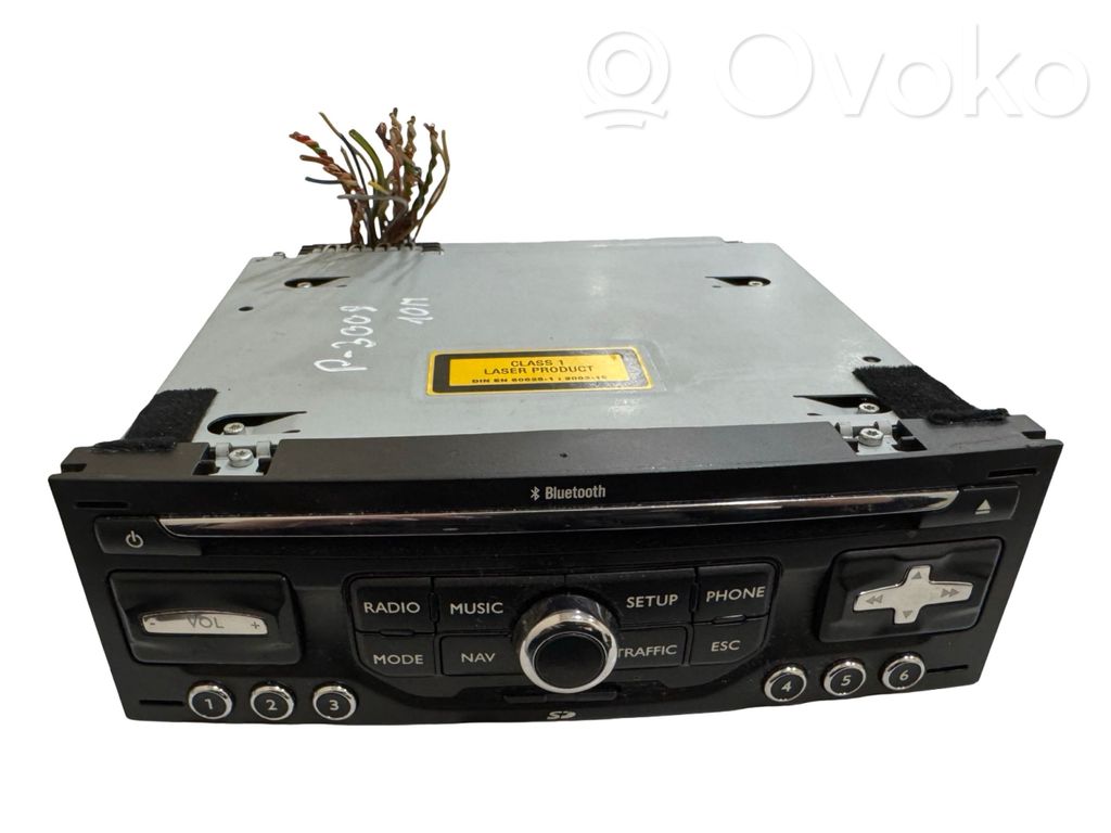 Peugeot 3008 I Unitate principală radio/CD/DVD/GPS 