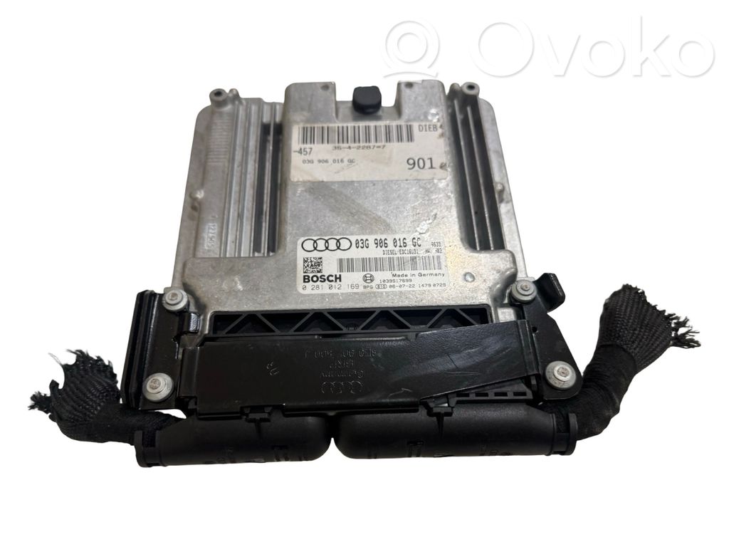 Engine control unit/module   03G906016GC,0281012169,1039S17699