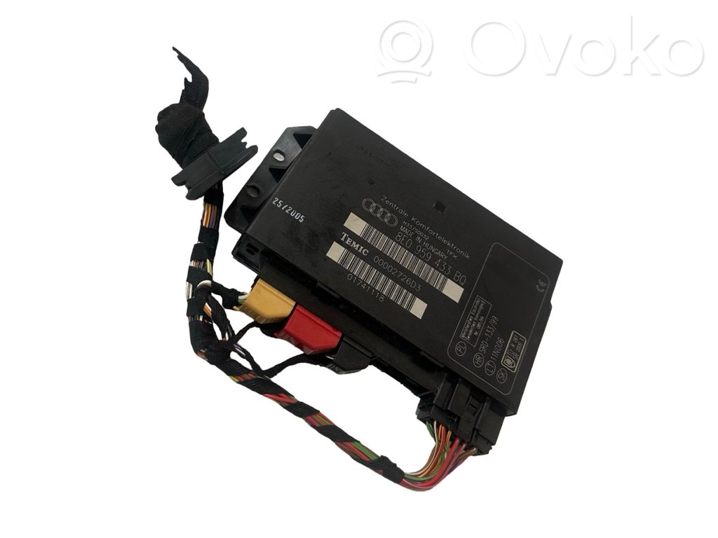 Audi A4 S4 B7 8E 8H Mukavuusmoduuli 