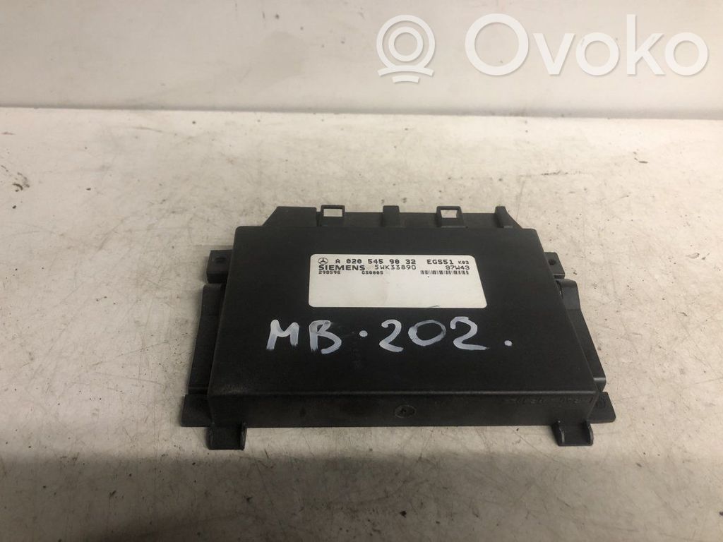 Sterownik / Moduł skrzyni biegów   5WK33890,A0205459032,0205459032