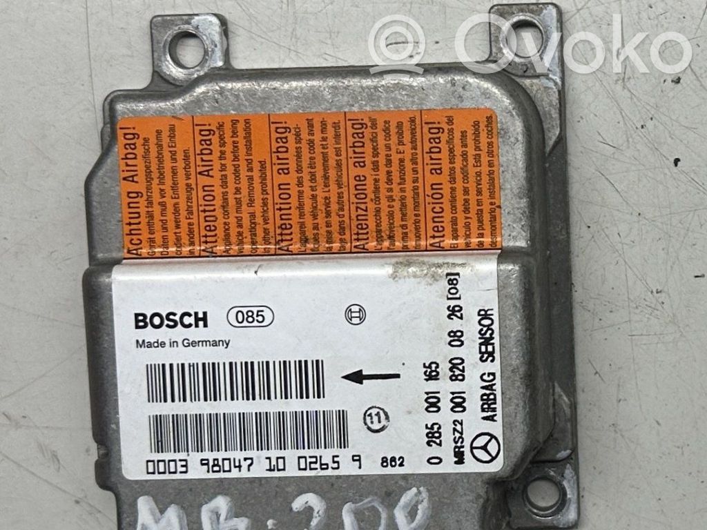 Mercedes-Benz CLK A208 C208 Airbag control unit/module 