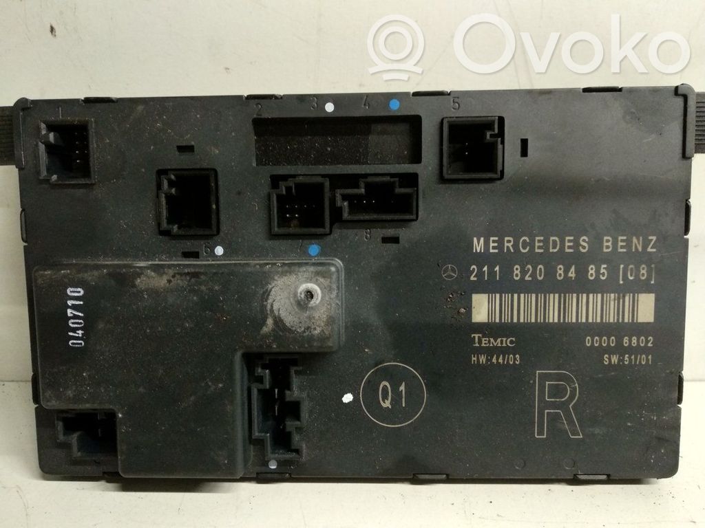 Mercedes-Benz E W211 Durvju vadības bloks 