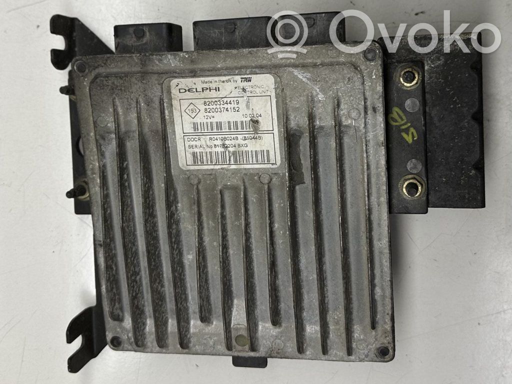 Renault Megane II Engine control unit/module 