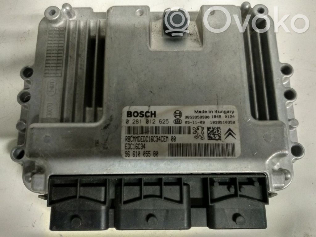 Peugeot 407 Engine control unit/module 