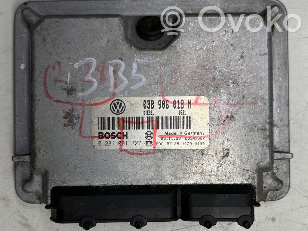Volkswagen PASSAT B5 Engine control unit/module 
