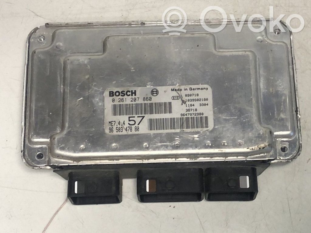 Citroen C3 Engine control unit/module 