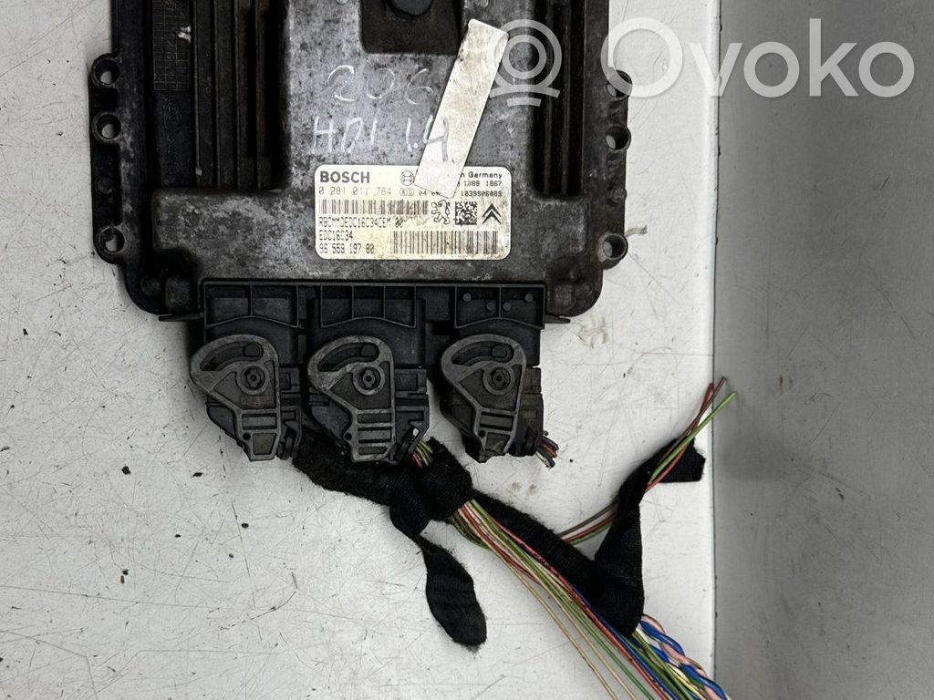Peugeot 206 Engine control unit/module 