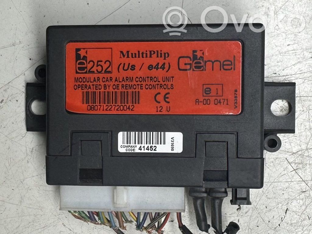 Mazda 6 Alarm control unit/module 