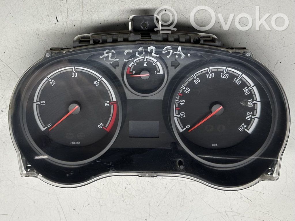 Opel Corsa D Speedometer (instrument cluster) 