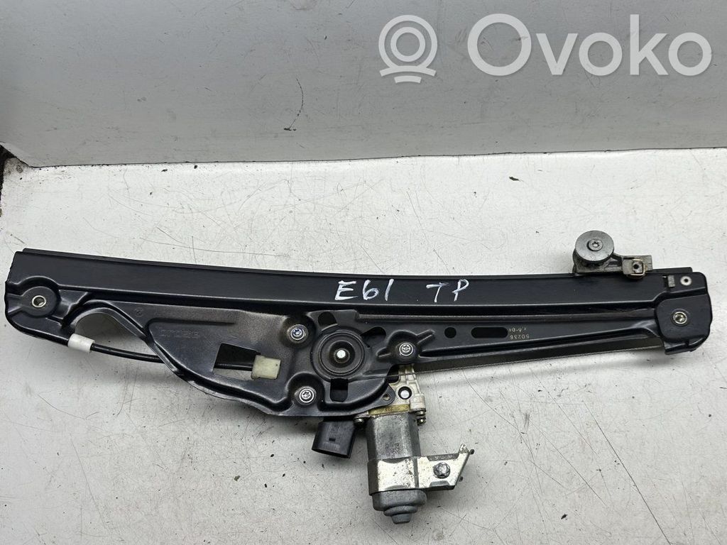 BMW 5 E60 E61 Elektriskā loga pacelšanas mehānisma komplekts 