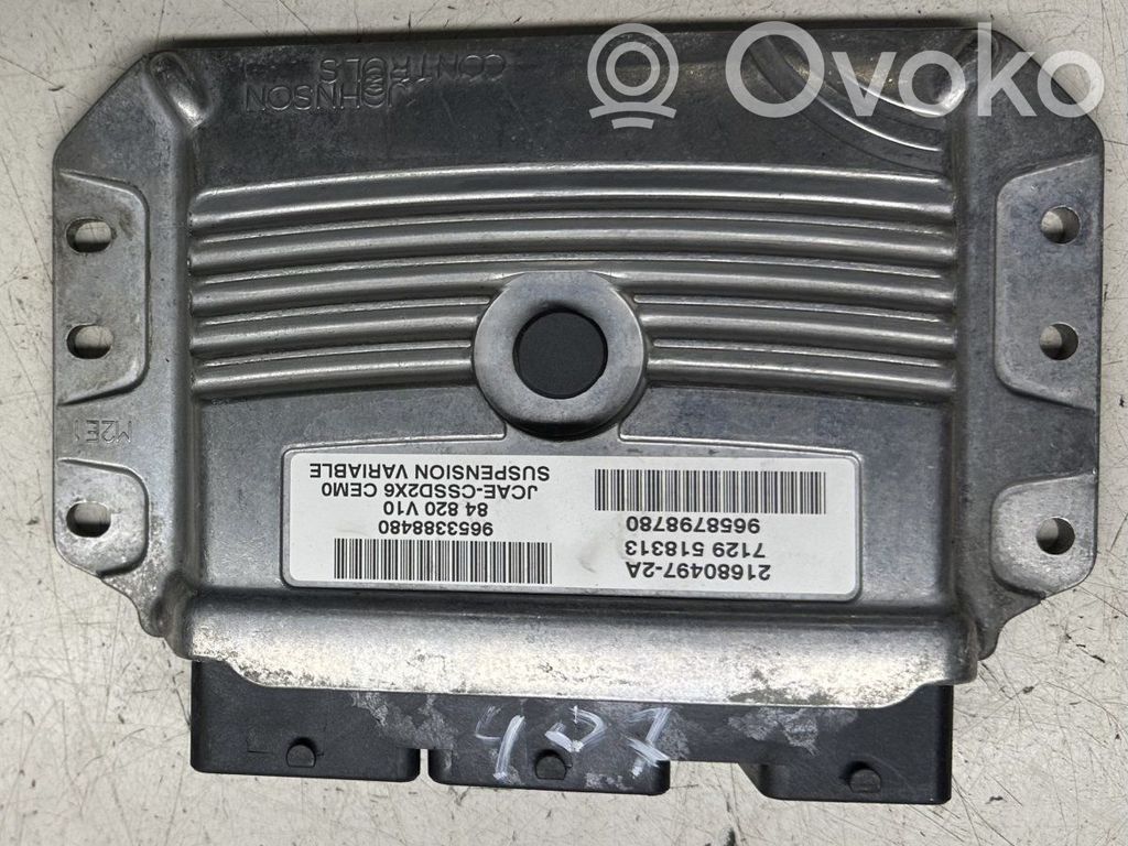 Peugeot 407 Suspension control unit/module 
