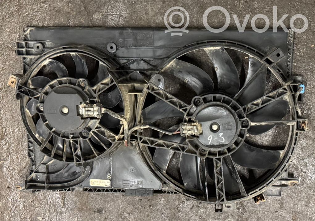 Saab 9-3 Ver2 Elektrinis radiatorių ventiliatorius 