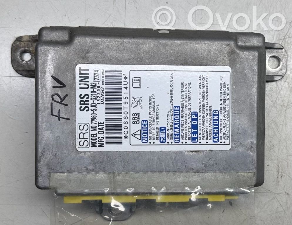 Airbag control unit/module   77960SJDG210M2,1523007374