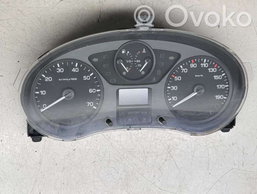 Peugeot Expert Speedometer (instrument cluster) 