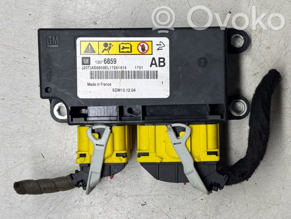 Airbag control unit/module   13576859,SDM101204