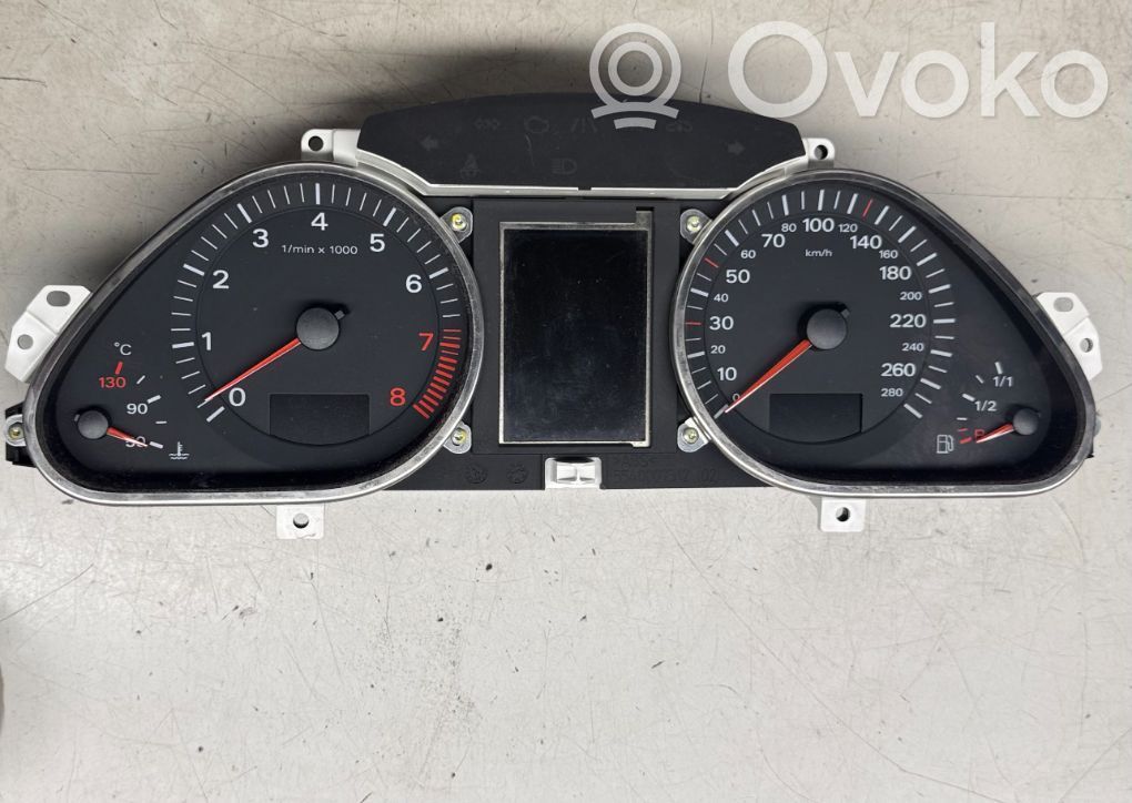 Audi A6 S6 C6 4F Vitezometru (grup de instrumente) 