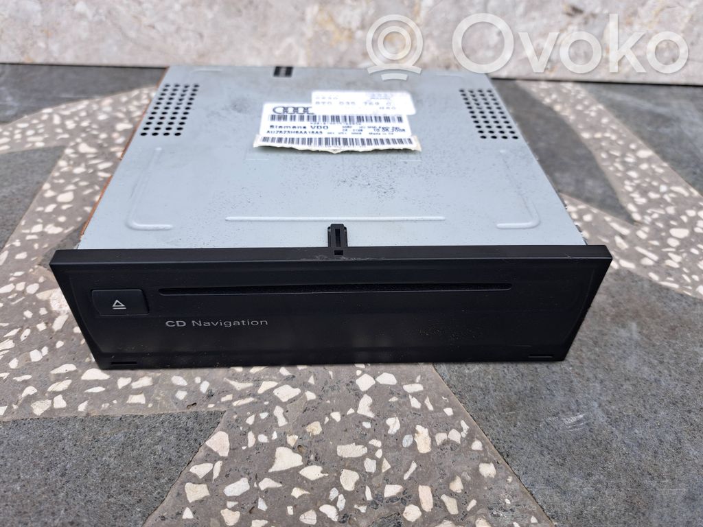 Audi A4 S4 B8 8K CD/DVD player unitate navigație 