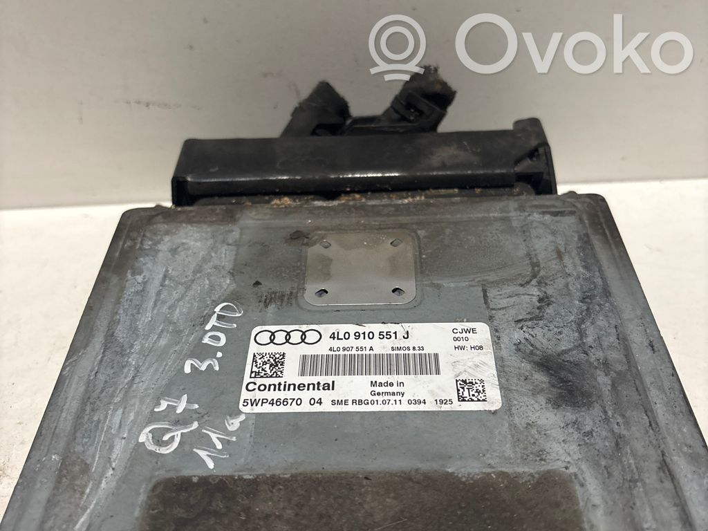 Engine control unit/module   4L0910551J,5WP4667004