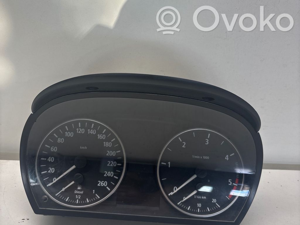 BMW 3 E90 E91 Speedometer (instrument cluster) 