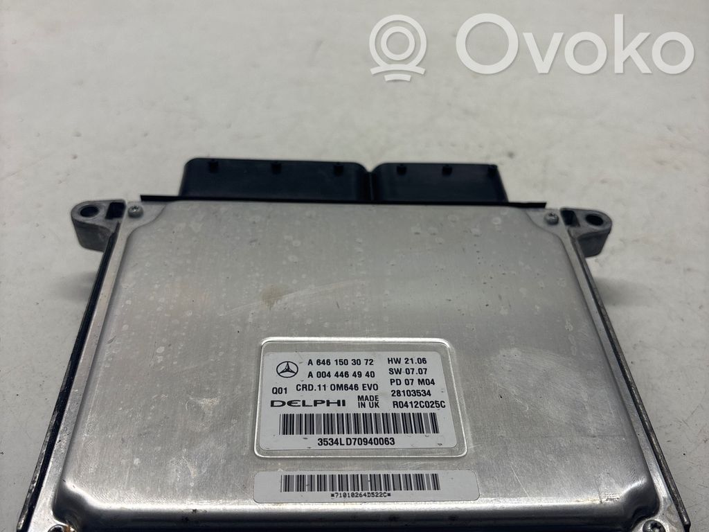 Mercedes-Benz E W211 Engine control unit/module 