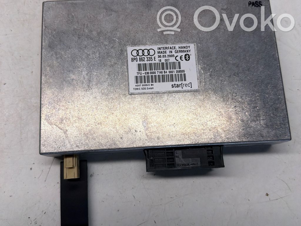 Audi A4 S4 B7 8E 8H Moduł / Sterownik Bluetooth 