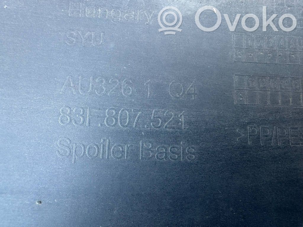 Audi Q3 F3 Parachoques 