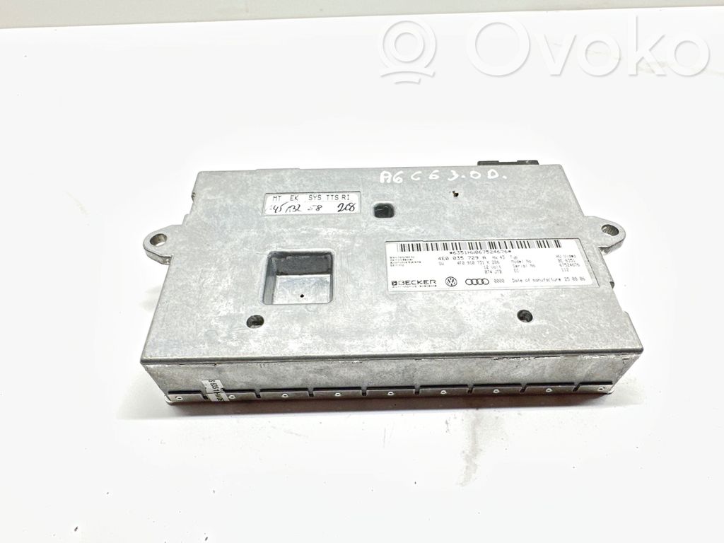 Autres unités de commande / modules   4F0910731K