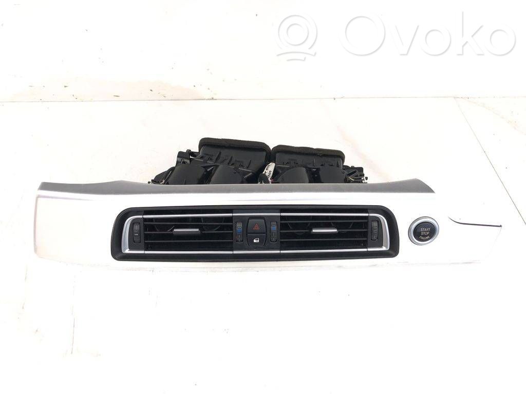 BMW 7 F01 F02 F03 F04 Dysze / Kratki środkowego nawiewu deski rozdzielczej 