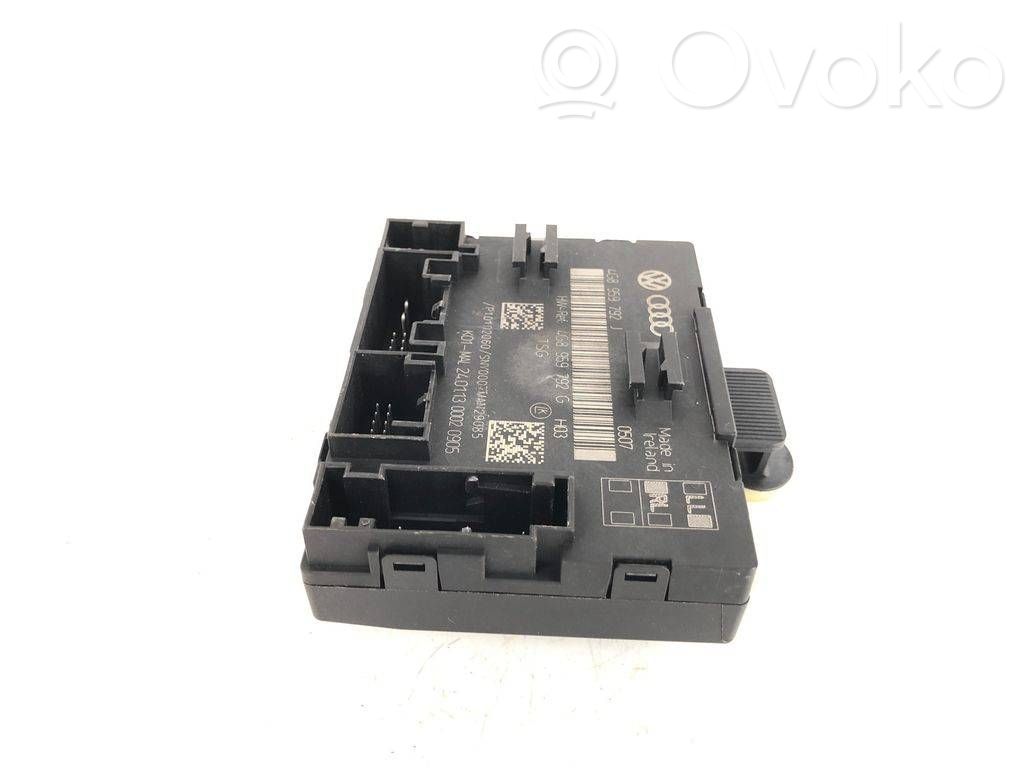 Unité de commande module de porte   4G8959792J,4G8959792G