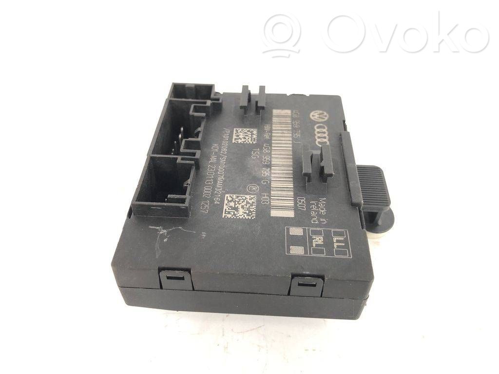 Unité de commande module de porte   4G8959795J,4G8959795G