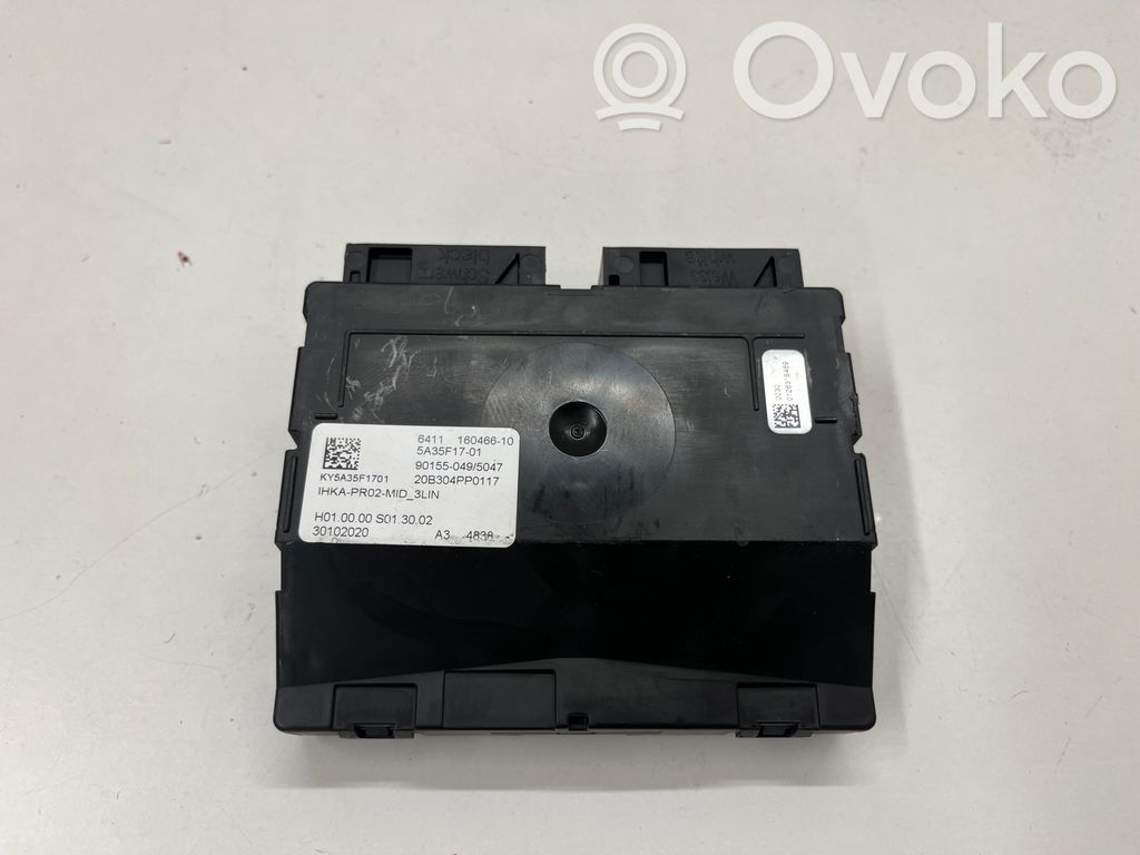 BMW 3 G20 G21 Sterowania klimatyzacji / Ogrzewania 