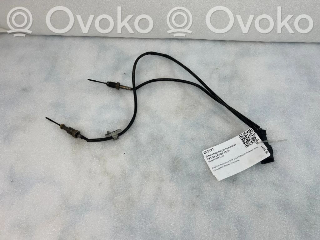 Peugeot 3008 II Exhaust gas temperature sensor 