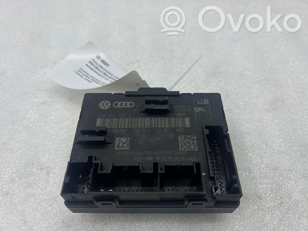 Audi A6 Allroad C7 Door control unit/module 