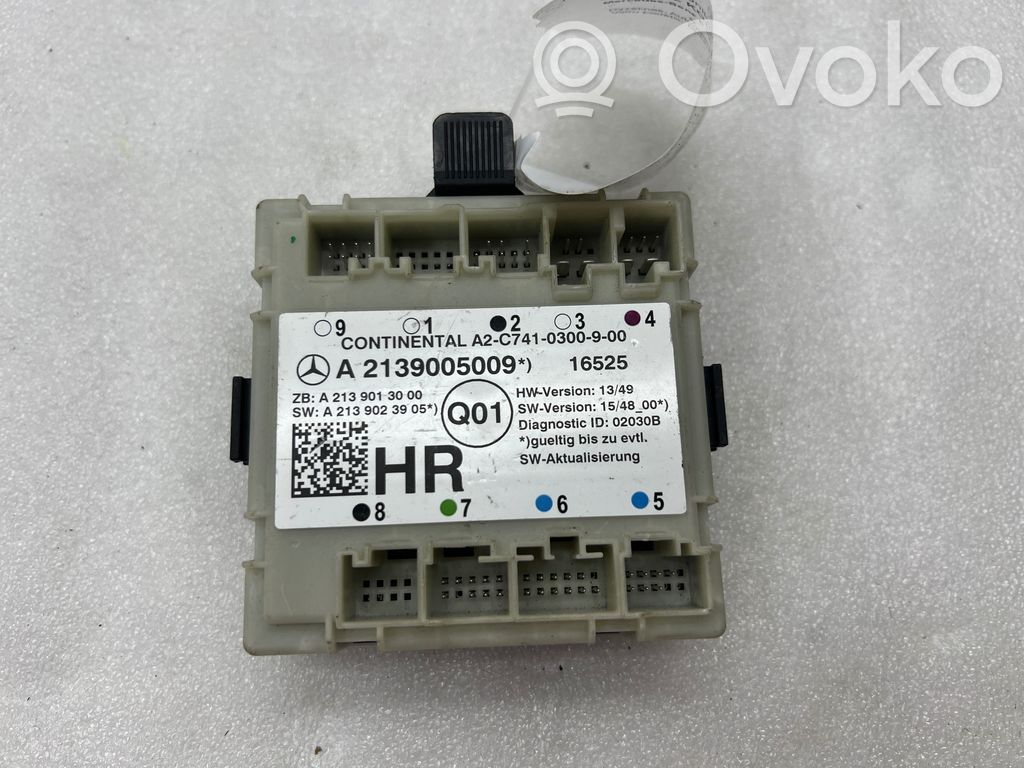 Mercedes-Benz E W213 Door control unit/module 
