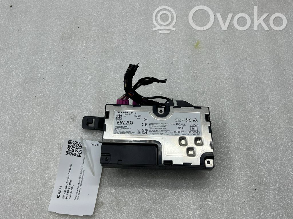 Audi A3 8Y Other control units/modules 
