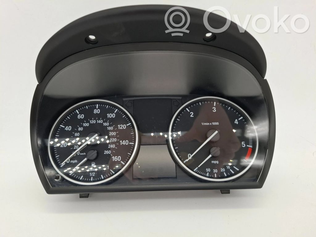 BMW 3 E90 E91 Speedometer (instrument cluster) 