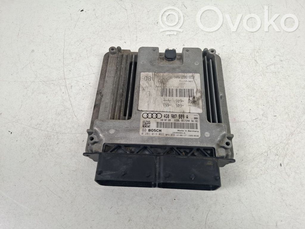Audi A6 S6 C7 4G Engine control unit/module 