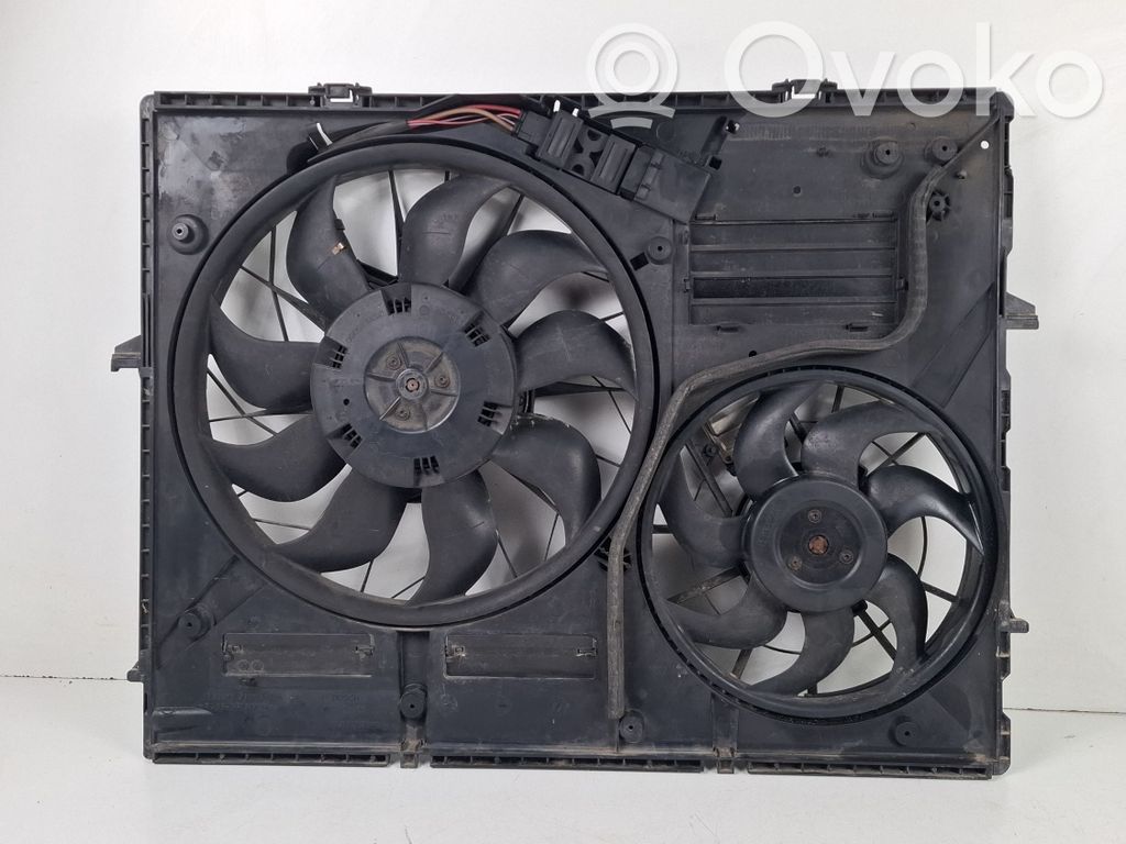 Audi Q7 4L Elektrisks radiatoru ventilators 
